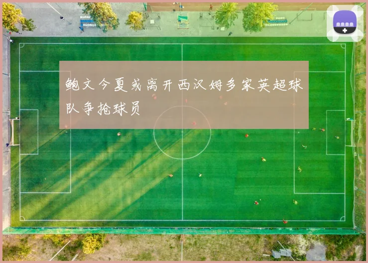 鲍文今夏或离开西汉姆多家英超球队争抢球员